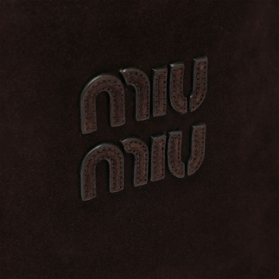 MIU MIU IVY SUEDE BAG - 4
