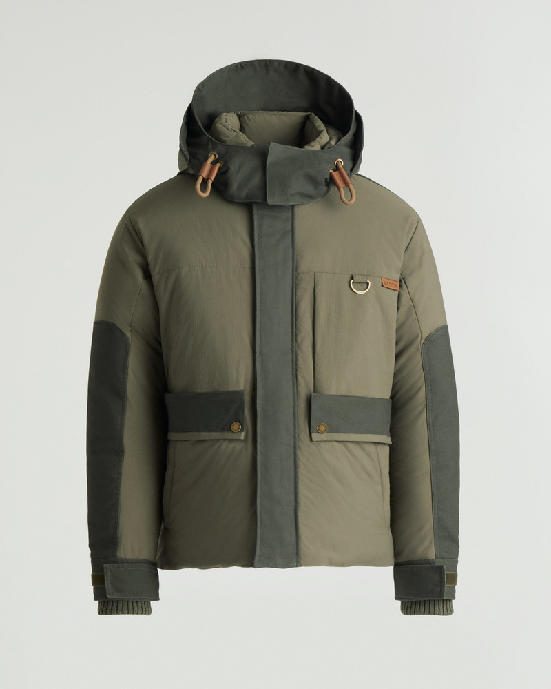 Equinoxe Mixed Media Puffer 1