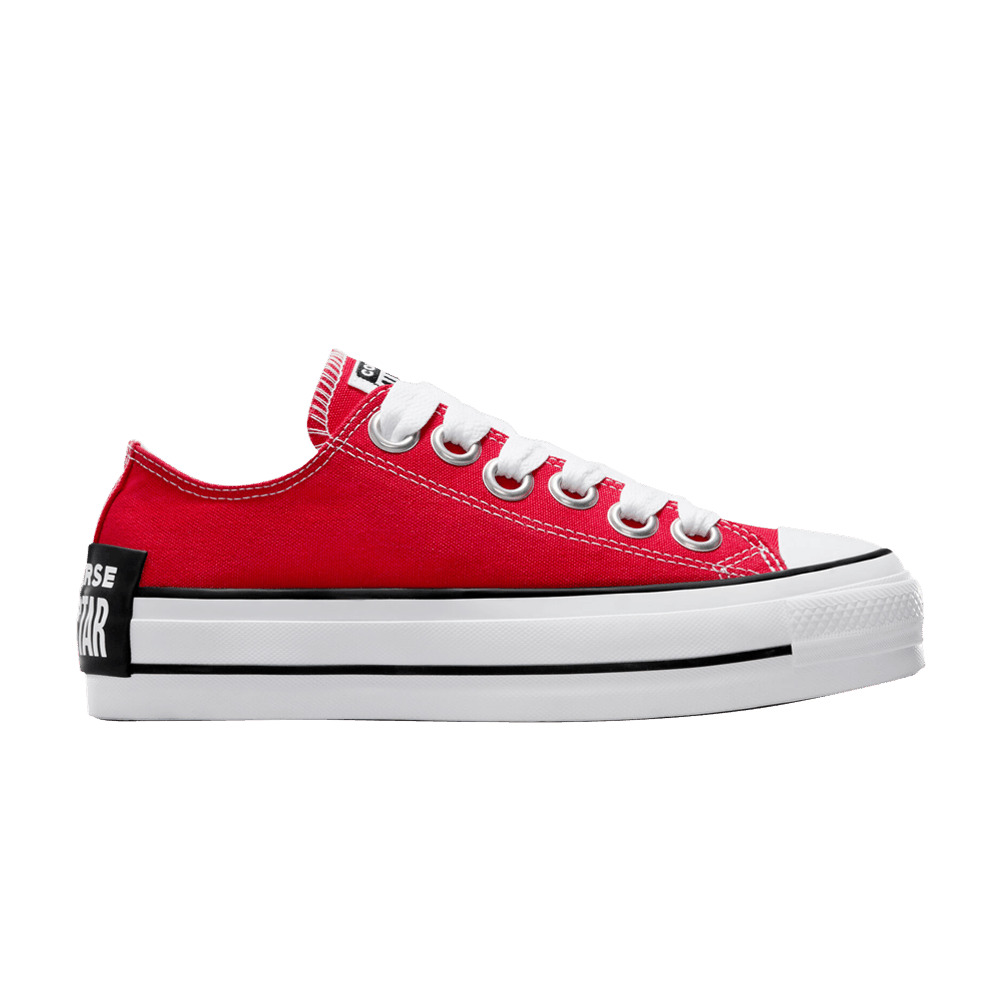 Wmns Chuck Taylor All Star Lift Platform Low 'Sketch - Red' - 1