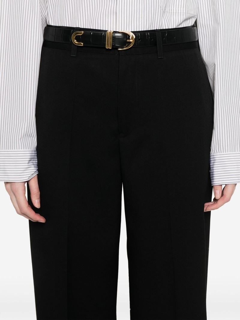 virgin-wool gabardine trousers 5