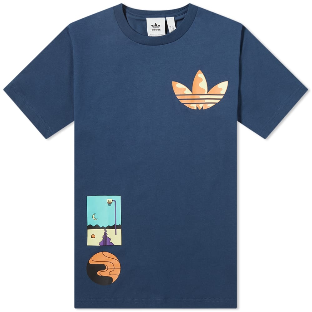 Adidas Surreal Summer Graphic Tee - 1