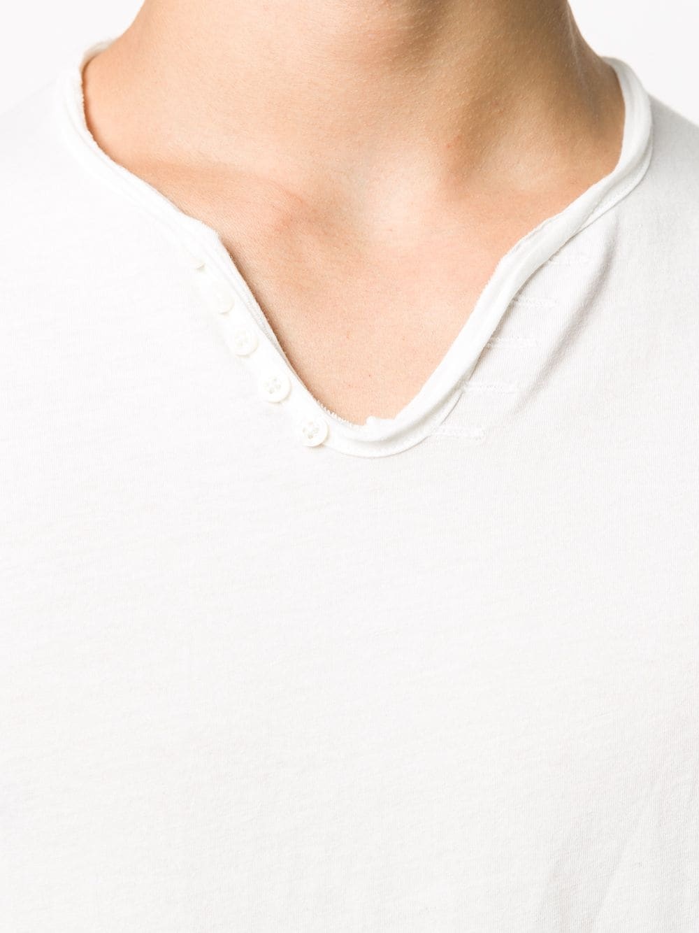 Monastir Henley-neck T-shirt - 5