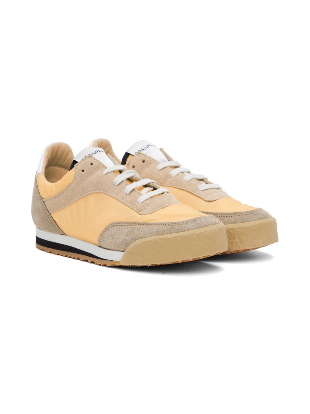 Beige Pitch Low Sneakers - 4