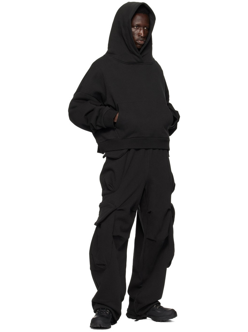 entire studios Black Heavy Gocar Cargo Pants outlook