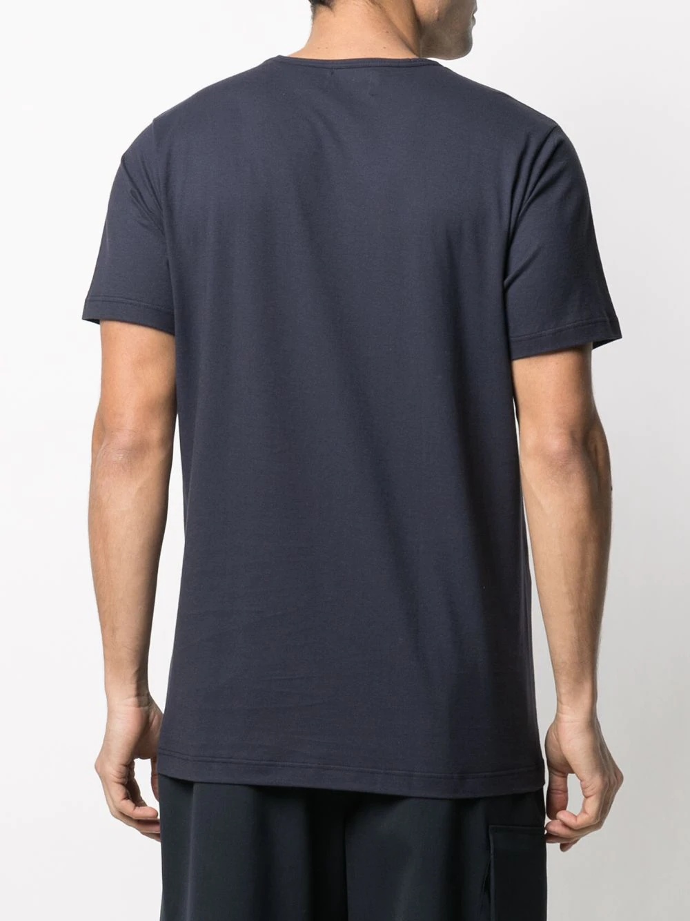 round neck cotton T-shirt - 4