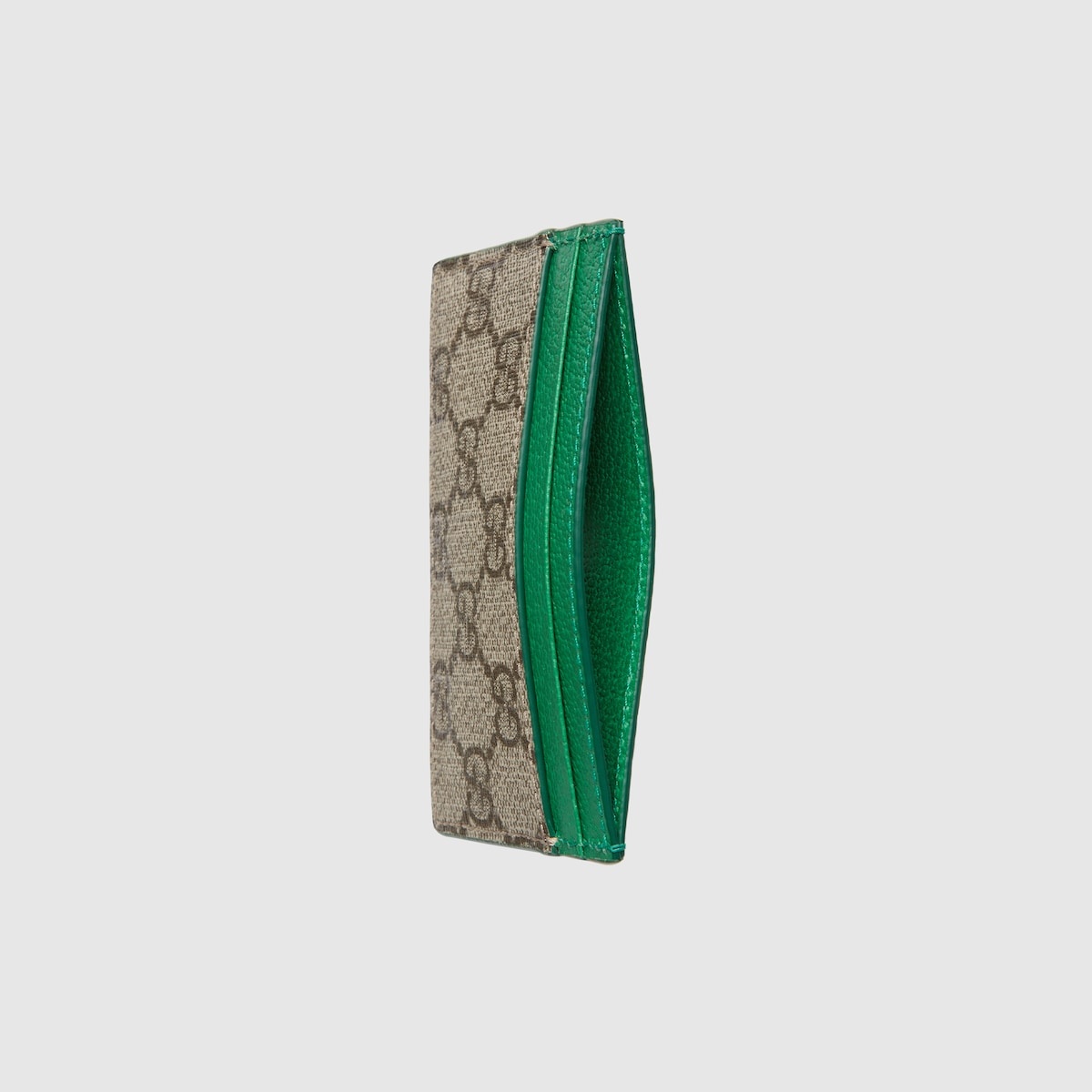 Card case with GG detail - 2