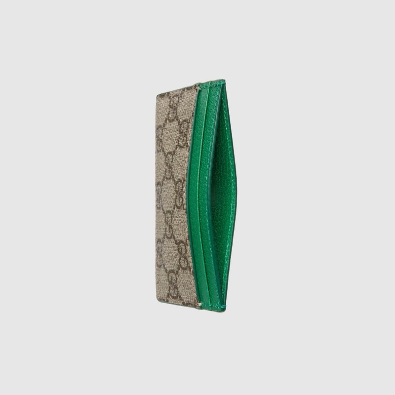 GUCCI Card case with GG detail outlook