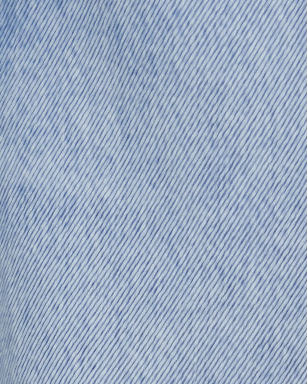 Jeans Soft Rigid Denim Baggy Light blue wash - 6