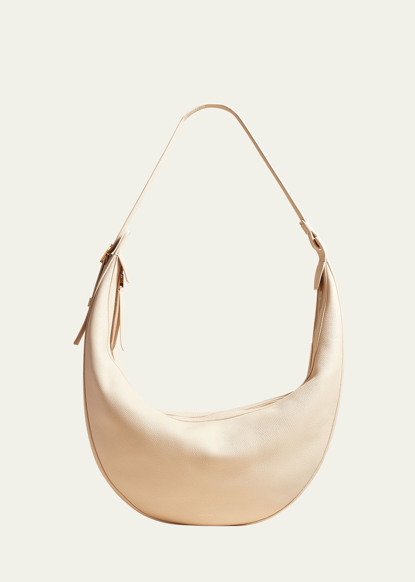 Augustina Calfskin Hobo Bag - 1