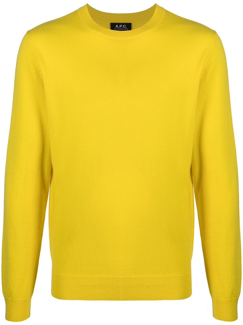 round neck cashmere jumper - 1