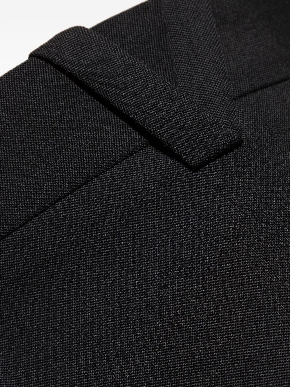 wool button fly trousers - 5