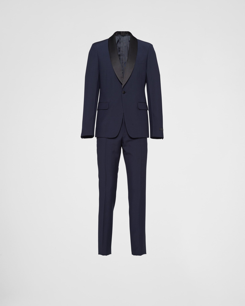 Single-breasted wool and mohair tuxedo 1