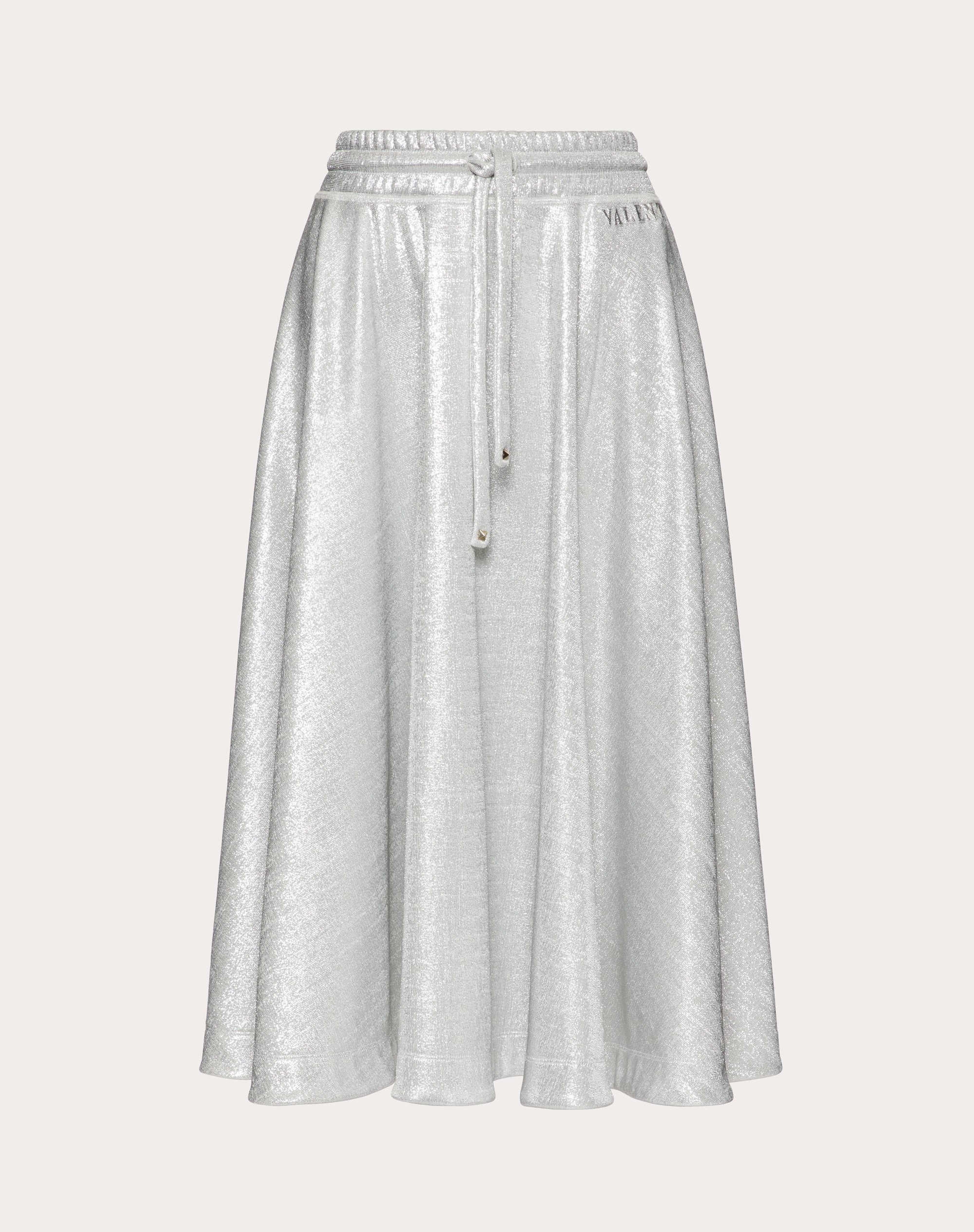 LUREX JERSEY SKIRT - 1
