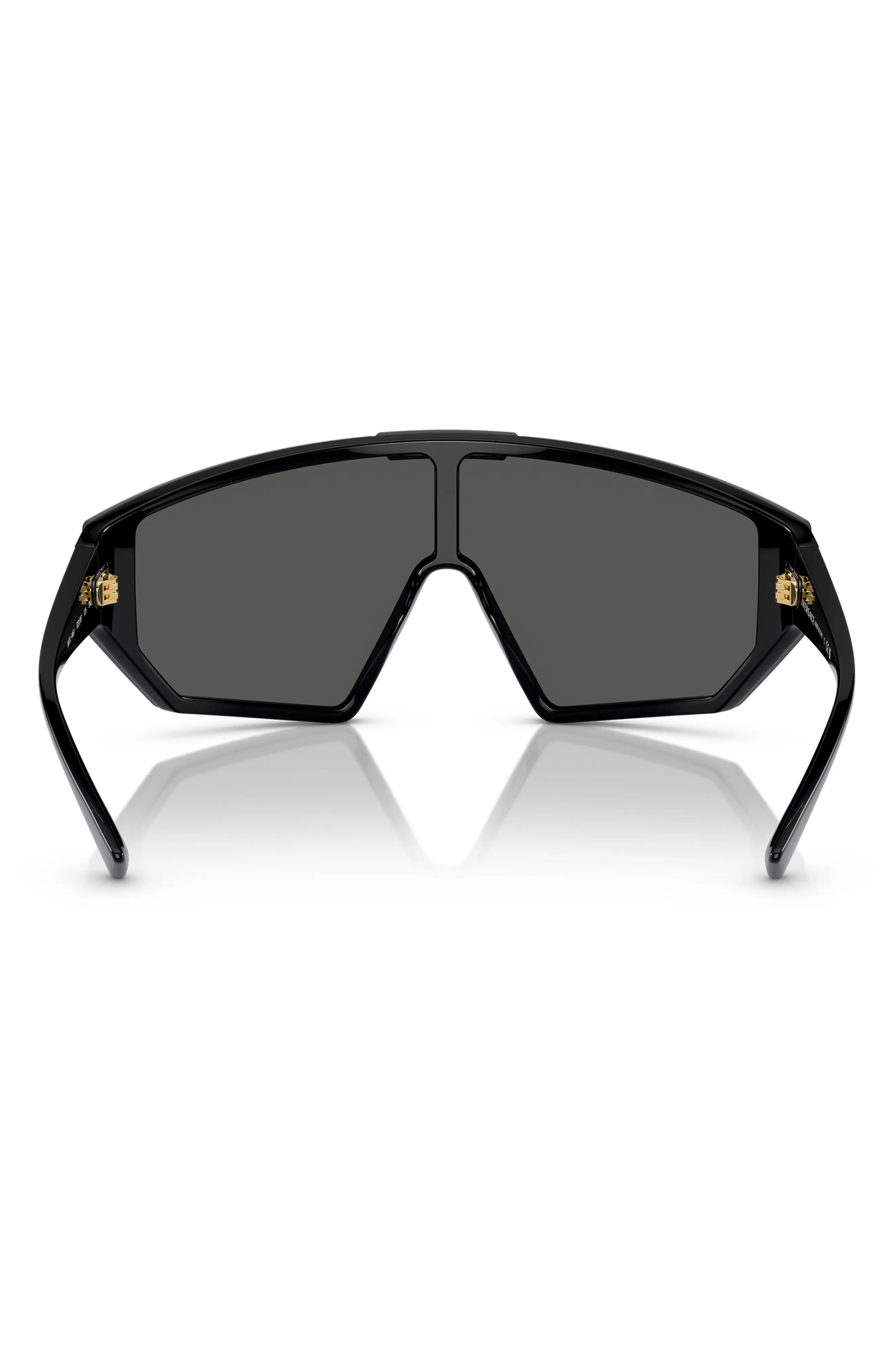 47mm Irregular Mask Sunglasses - 4