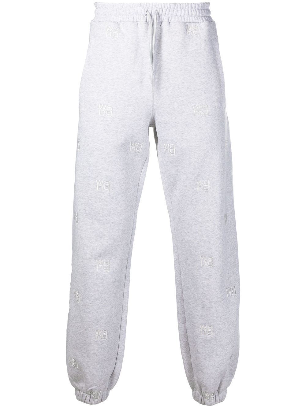 all-over logo track pants - 1