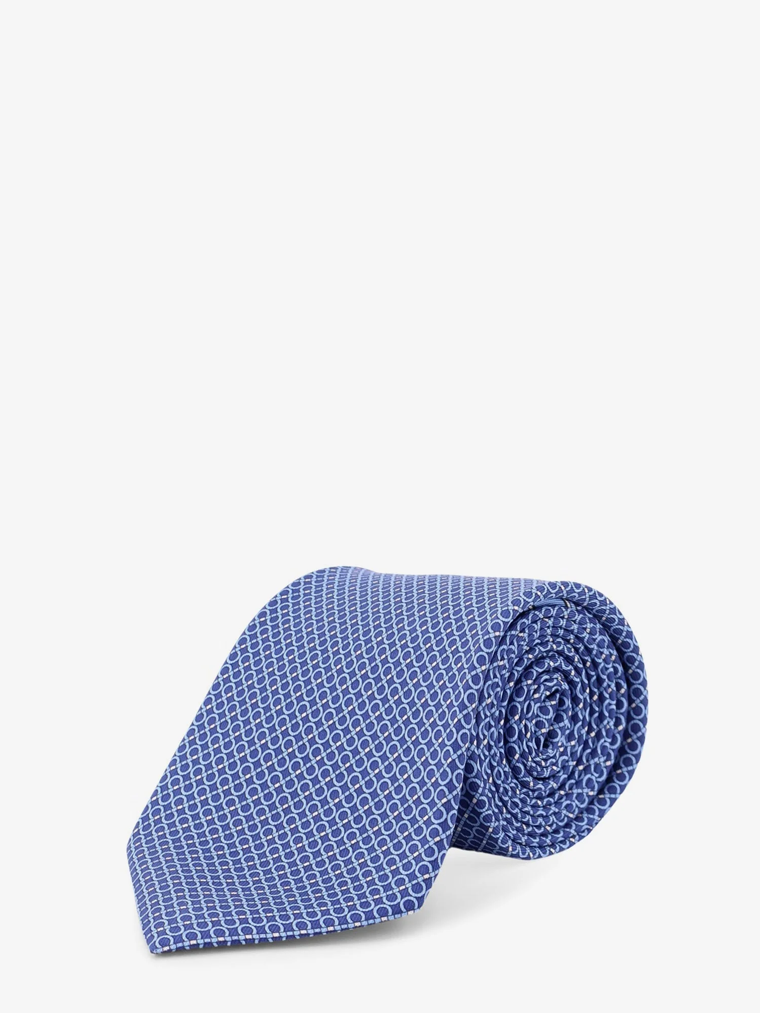 Ferragamo Brain Silk Tie - 1