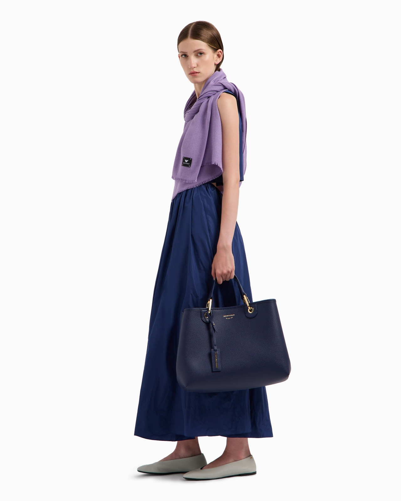 Long taffeta dress - 4