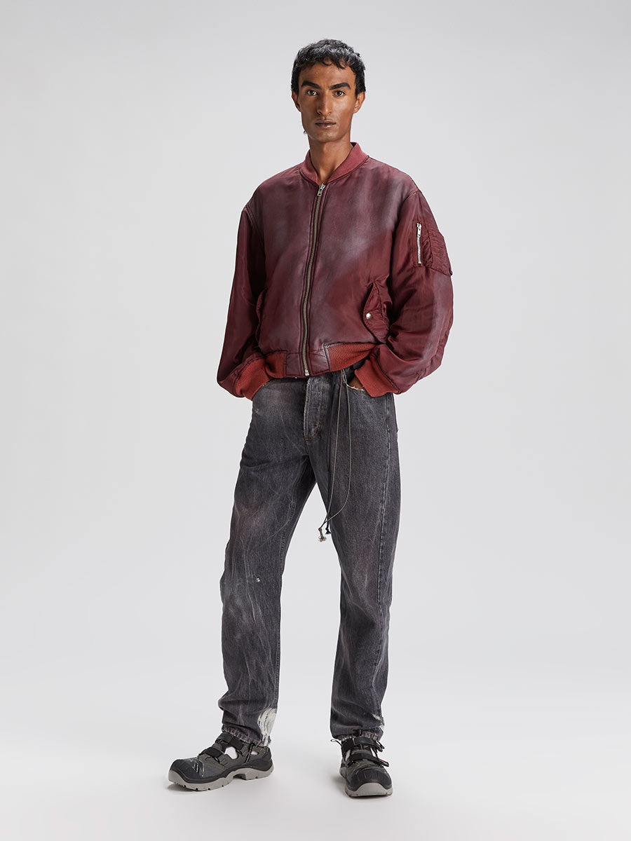 Sunburnt Bomber Jacket Polisportiva Red - 2