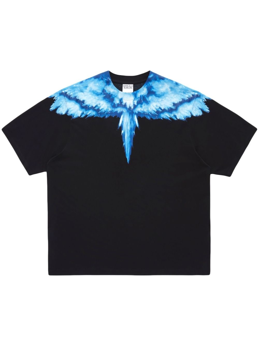 Colordust Wings-print cotton T-shirt - 1