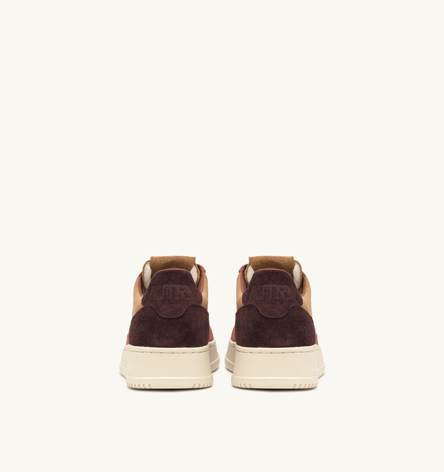 MEDALIST LOW SNEAKERS IN TRICOLOR BONITO STREET AND WINE SUEDE - 3