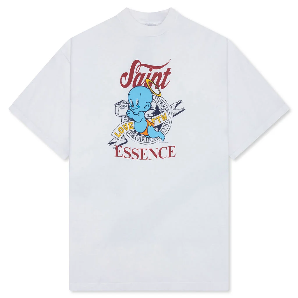 BABY MICHAEL SAINT ESSENCE S/S TEE - WHITE - 1
