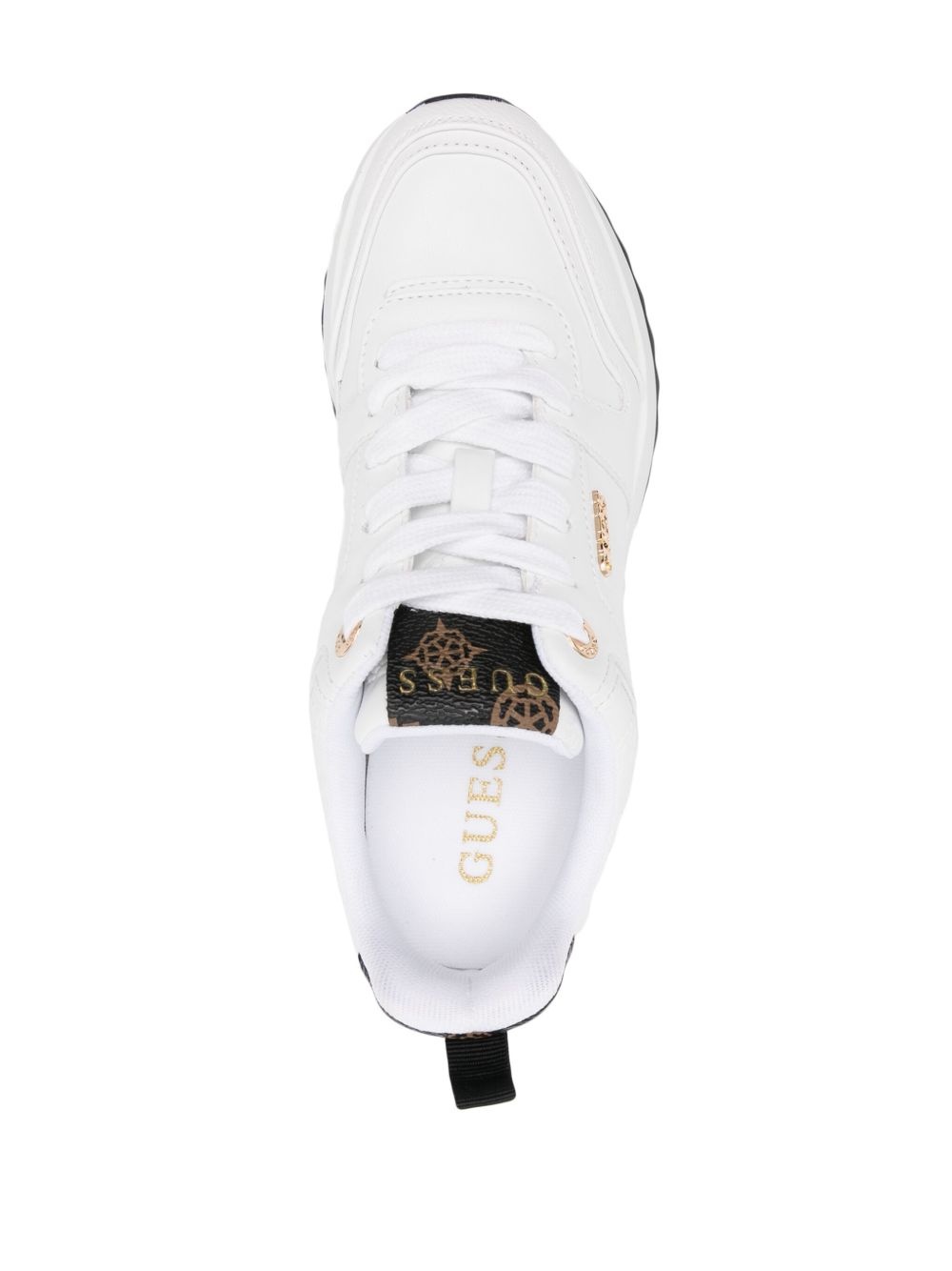 logo-appliqué sneakers - 4