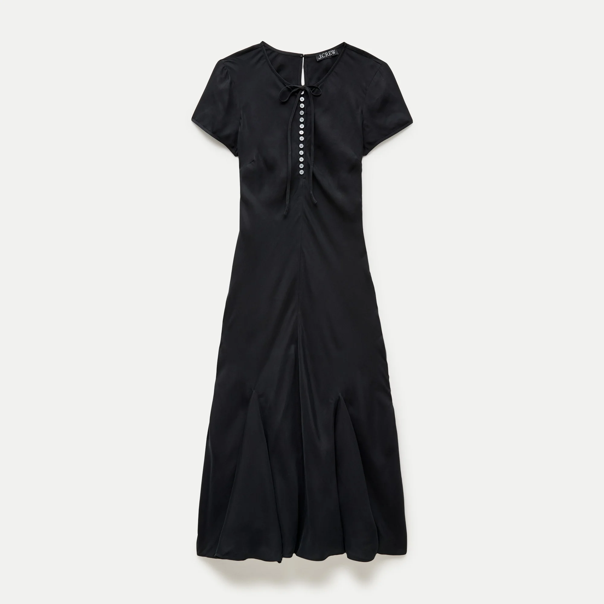 Natasha slip dress in cupro blend - 1