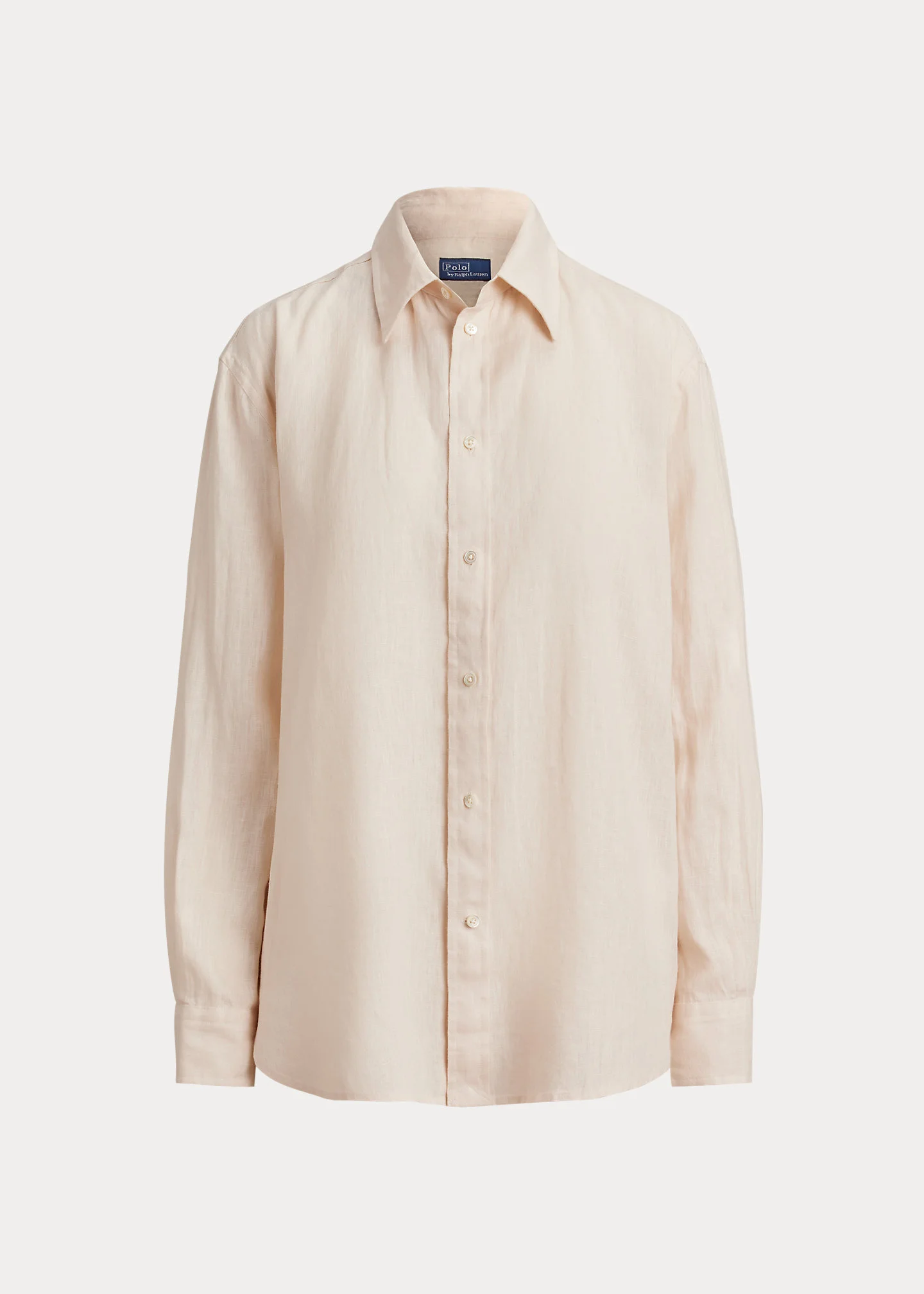 Oversize Fit Linen Shirt - 1