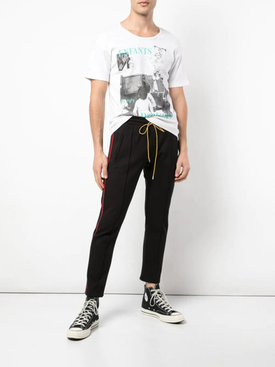 Rhude elasticated waist trousers outlook