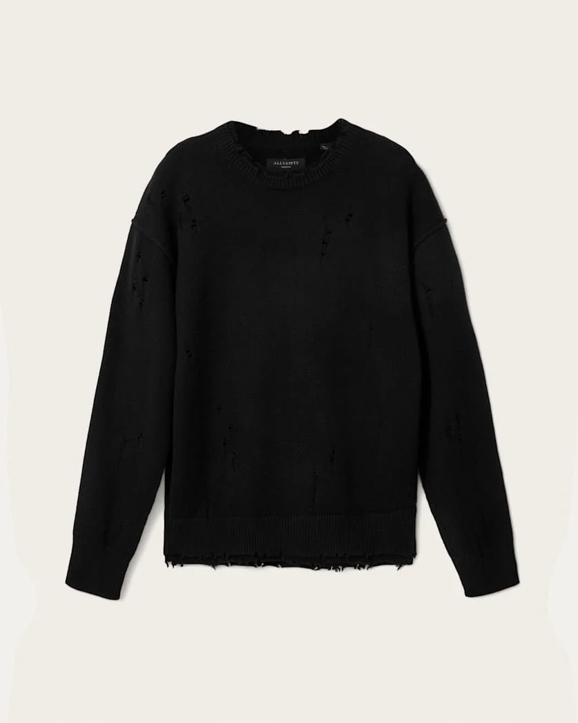 WOLF OVERSIZED WOOL BLEND SWEATER - 1