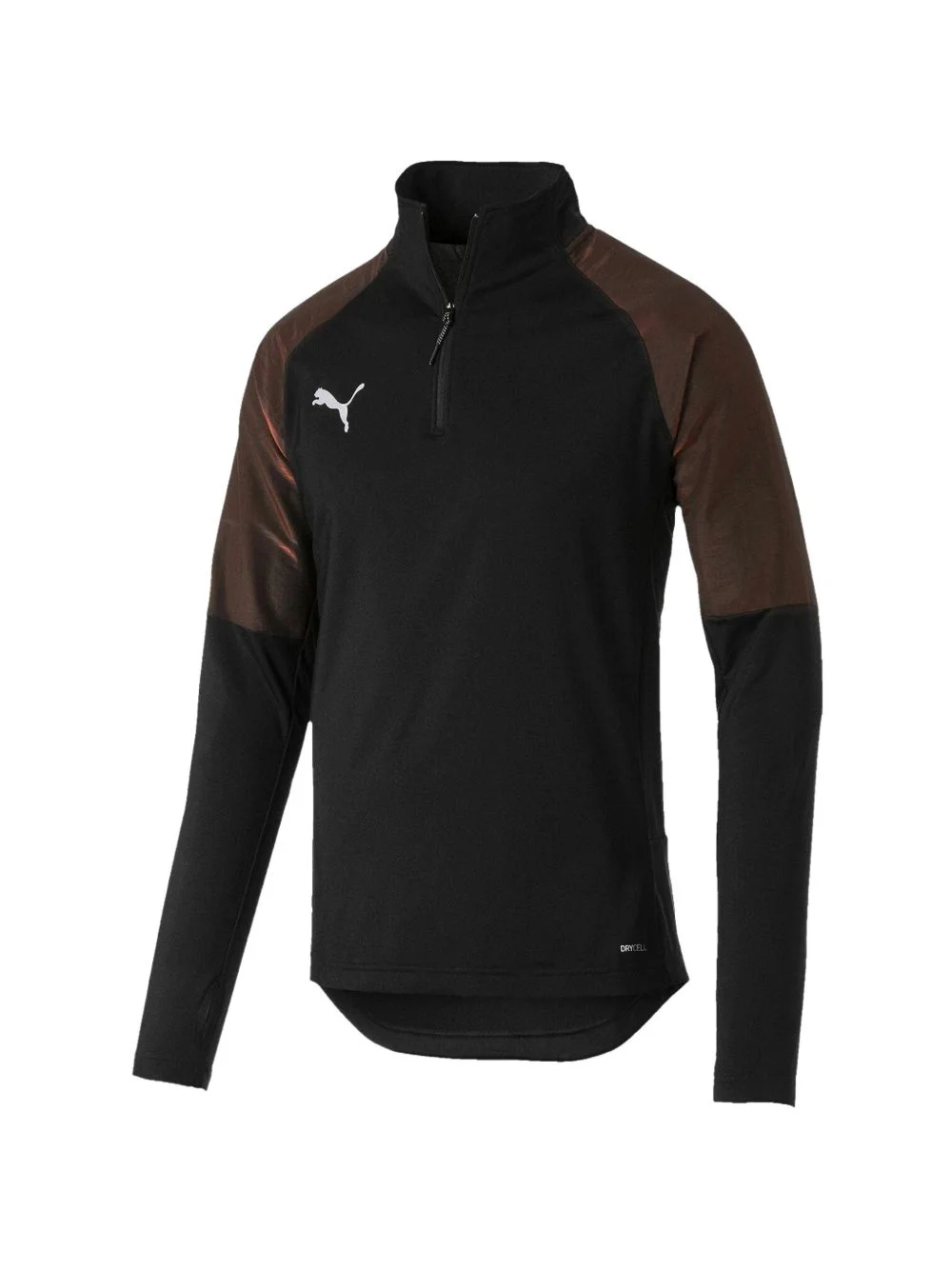 zip logo sweatshirt - 1