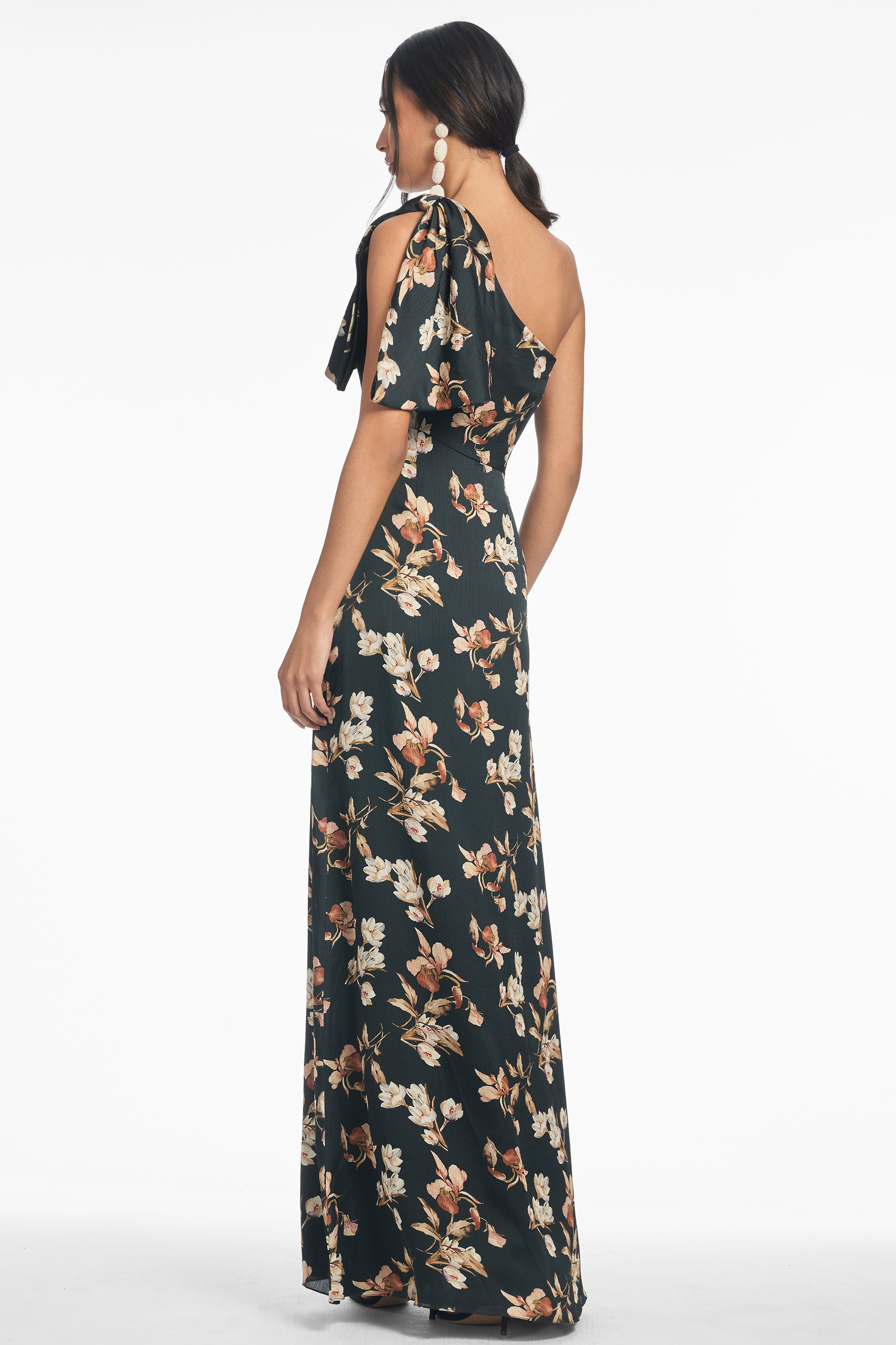 Chelsea Gown - Black Venetia Petal - 3
