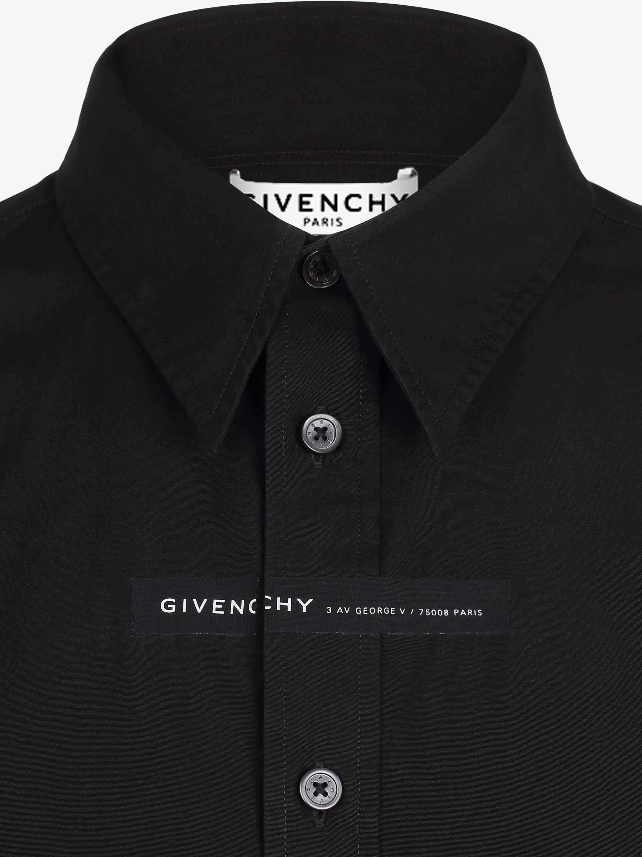 GIVENCHY webbing shirt in cotton - 5