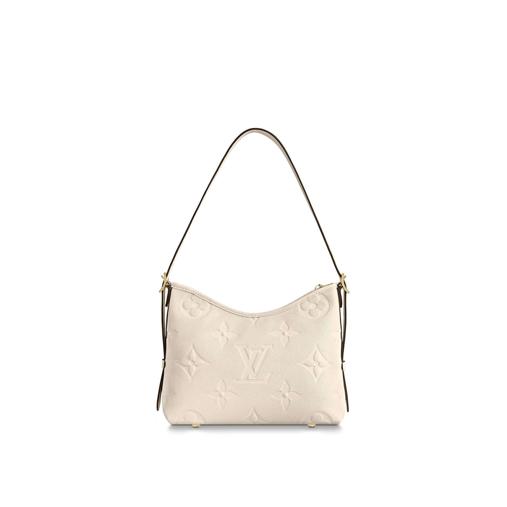 Louis Vuitton Carryall PM Bag, Beige, One Size