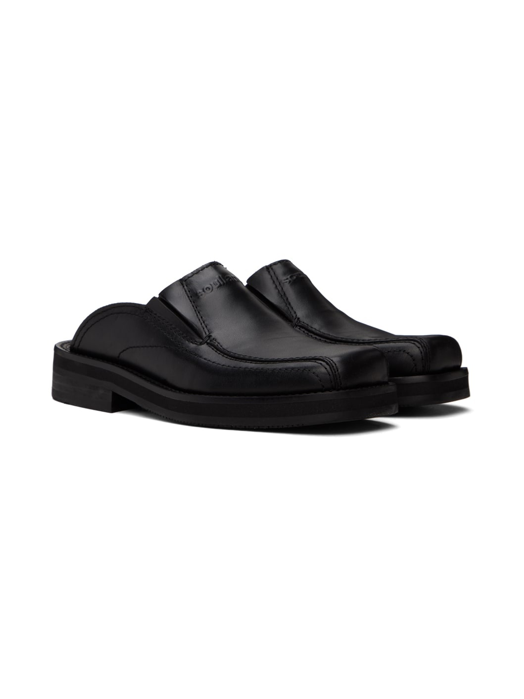 Black Maja Mules - 4