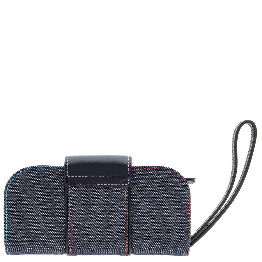See By Chloe Laetizia Long Folded Denim Wallet - 3