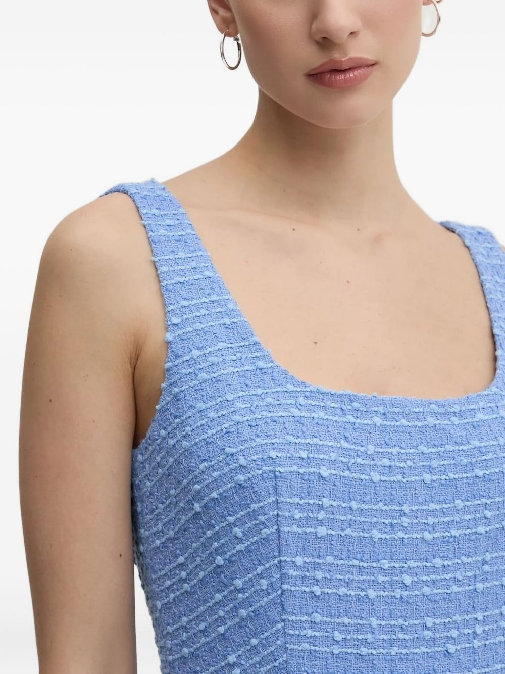 tweed midi dress - 3