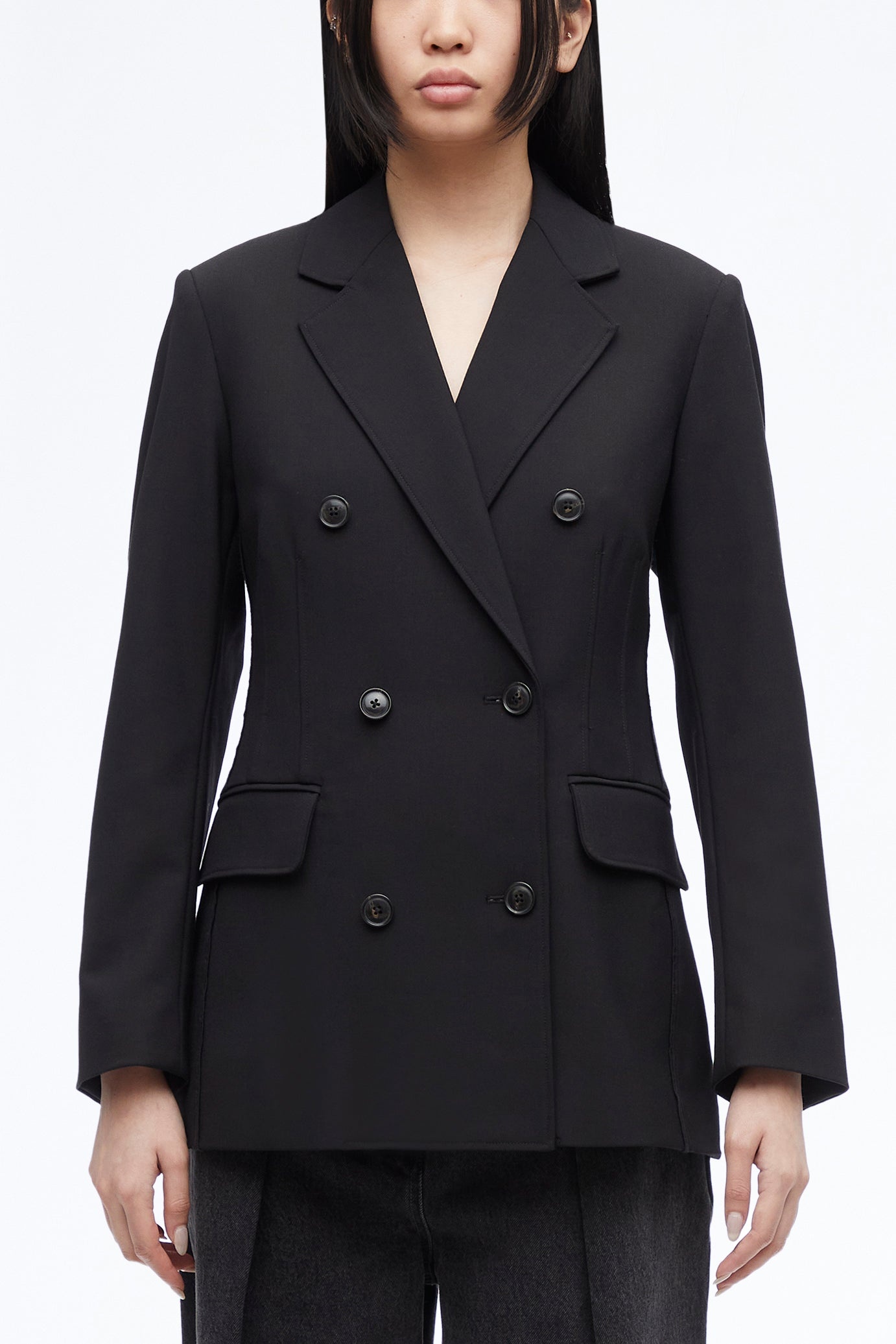Double Breasted Blazer - 3