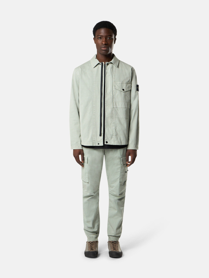 Stone Island 1200001 ORGANIC COTTON STRETCH BROKEN TWILL 'OLD' EFFECT outlook
