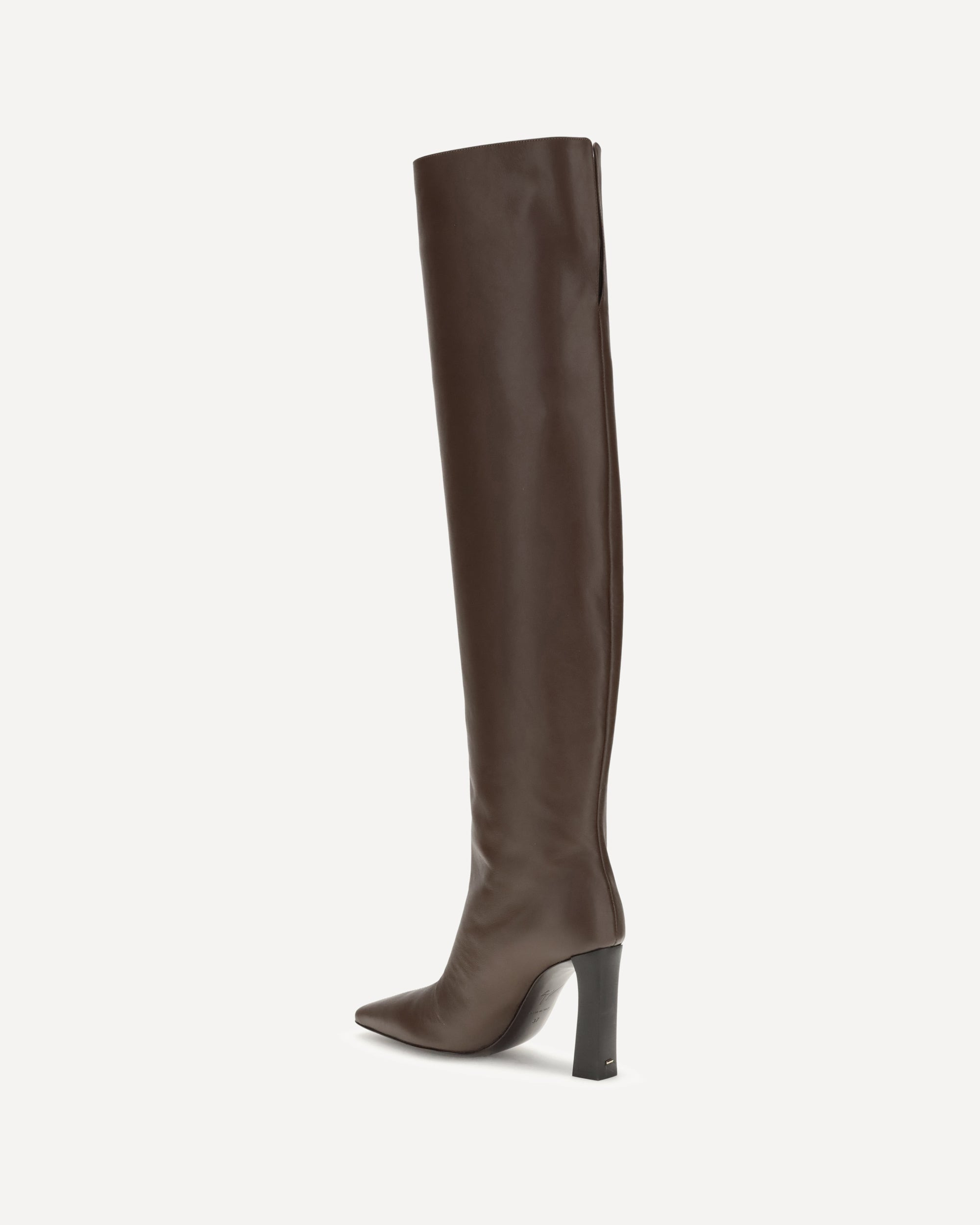 Extra high leather Boots - 3