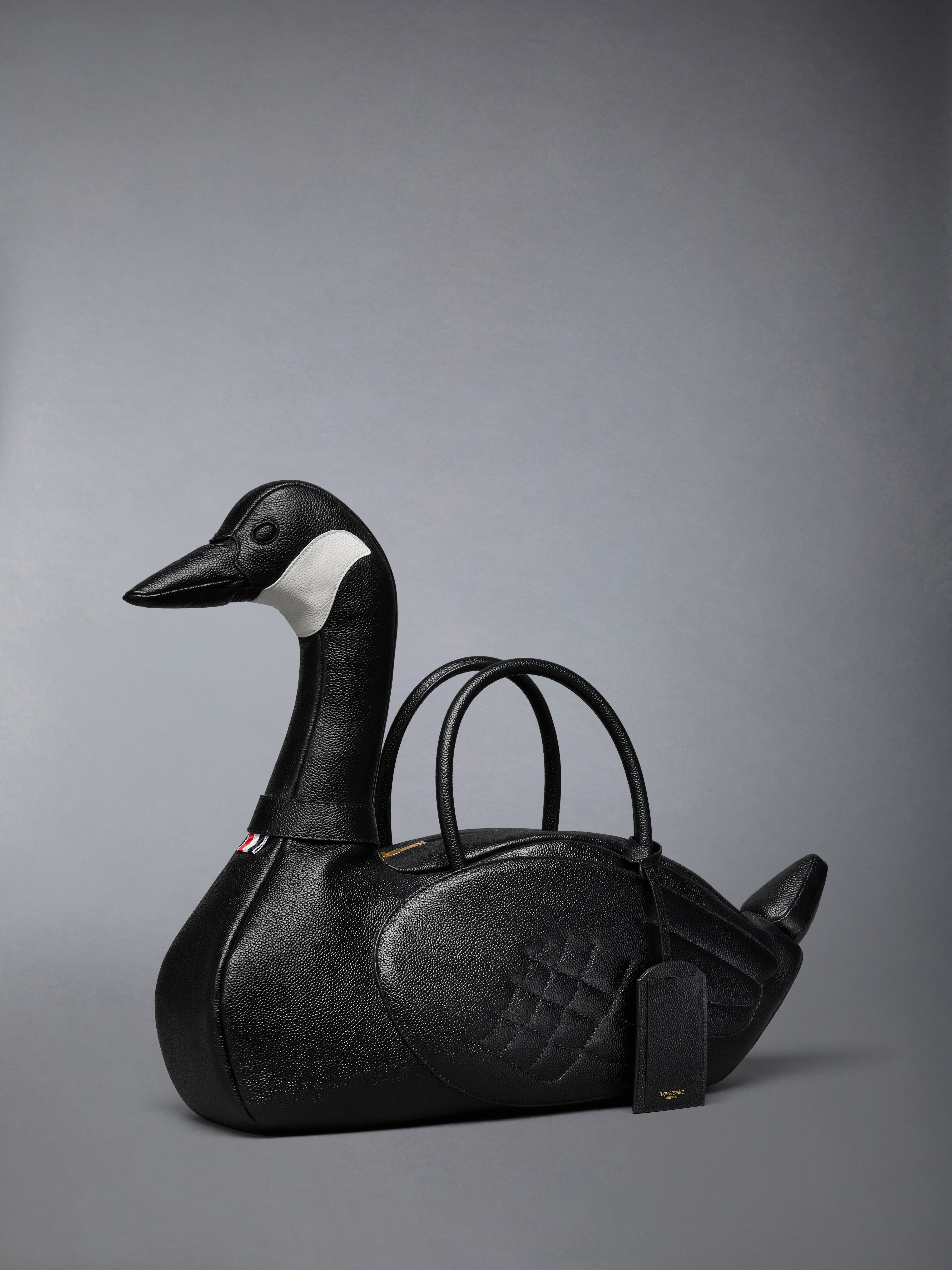 PEBBLE GRAIN GOOSE BAG - 2