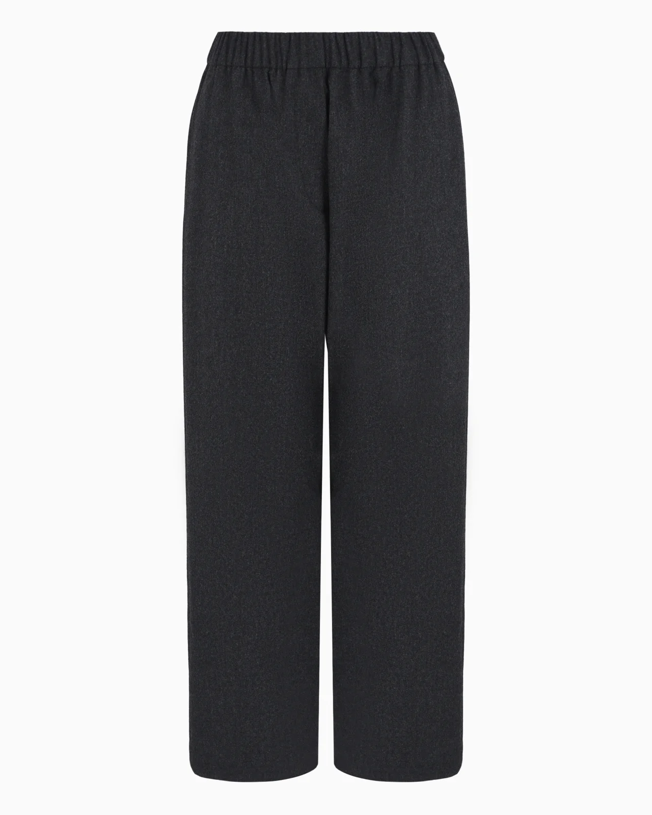 Soft wool and cashmere flannel trousers - 1
