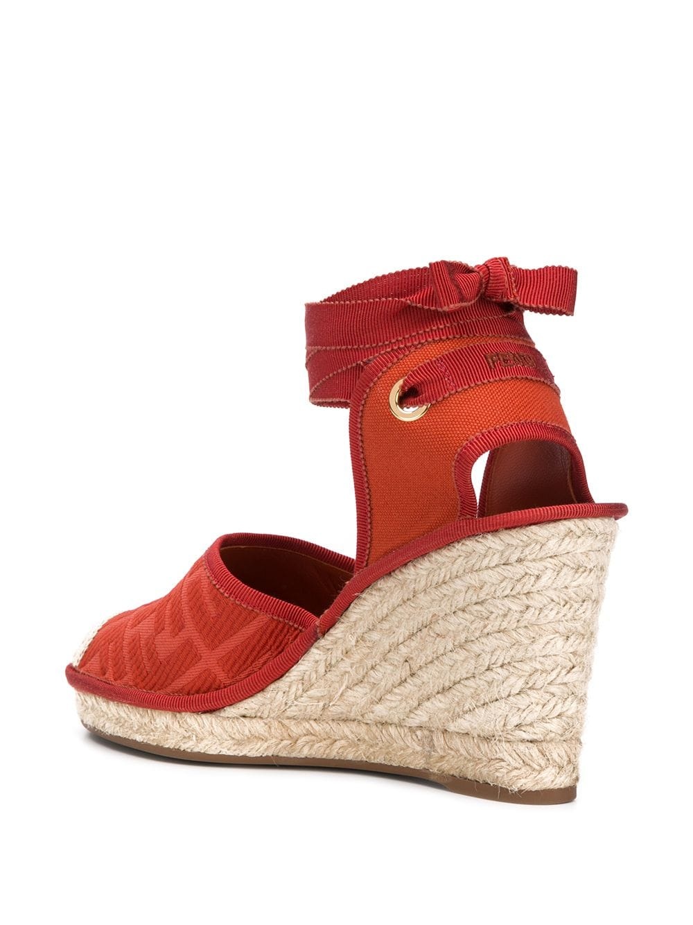 Fendi Roma 90mm espadrilles - 3