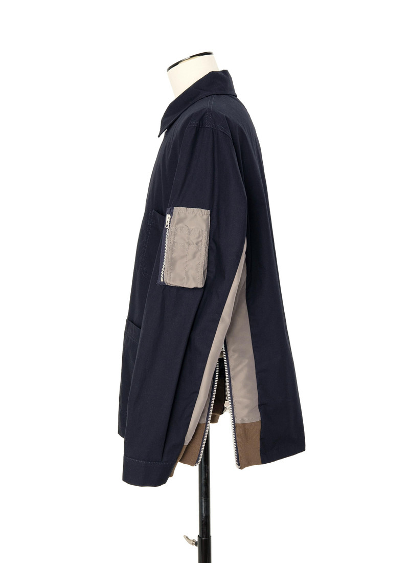 Cotton Nylon Oxford Jacket 3