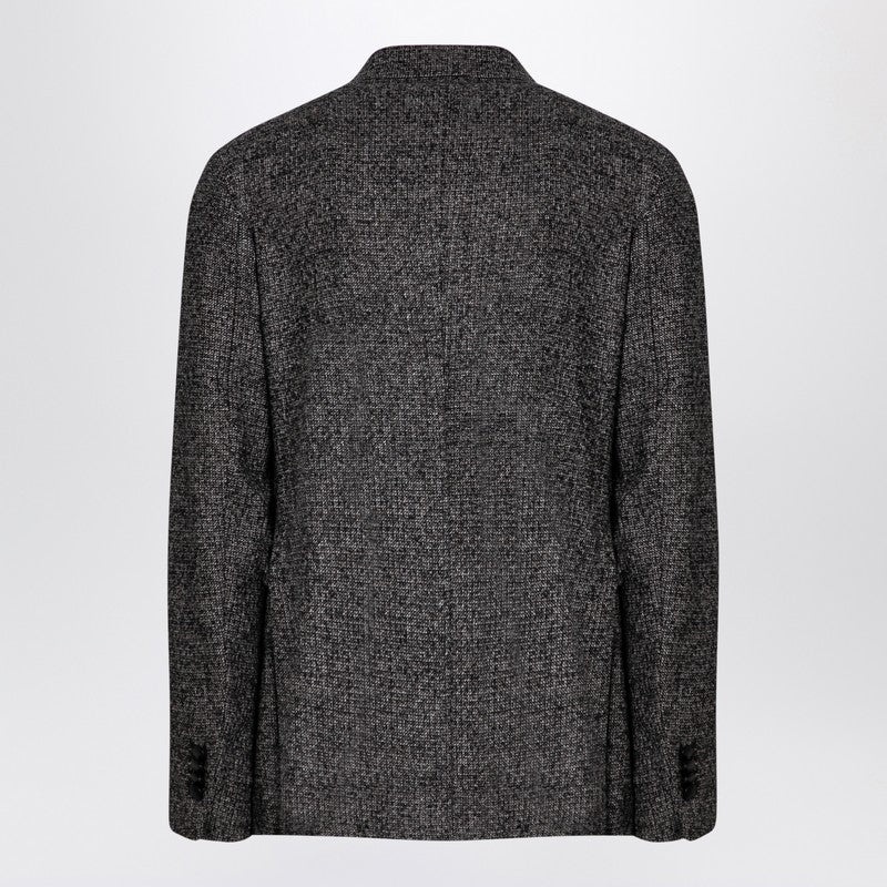 Tagliatore - Tagliatore Brown double-breasted jacket in wool blend - 2