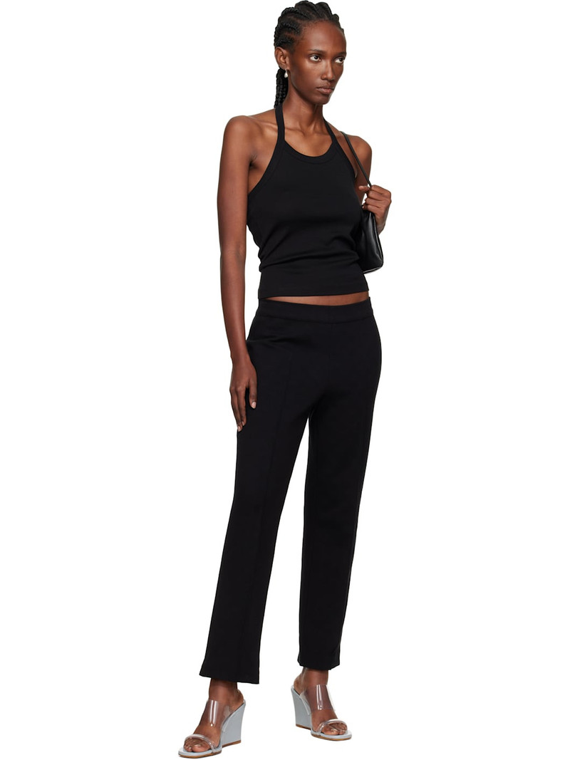 FLORE FLORE Black Angie Tank Top outlook