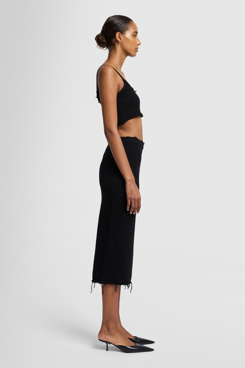 CROPPED TANK in Cotton 5
