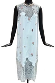 KEEVA CRYSTAL CREPE DRESS - 5
