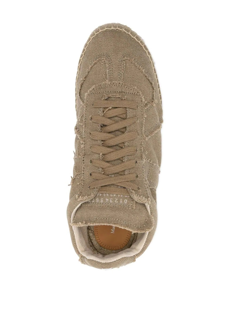 raw-cut espadrille sole sneakers 4