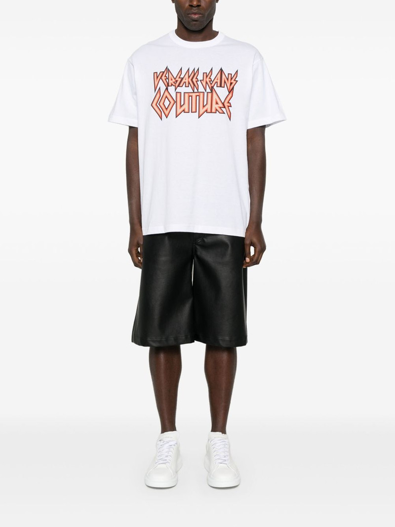 VERSACE JEANS COUTURE logo-print T-shirt outlook